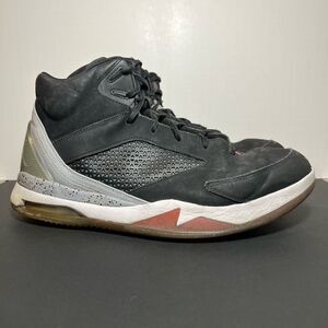 Mens ‘14 AIR JORDAN Flight Remix Black Basketball Shoes / Size 11.5